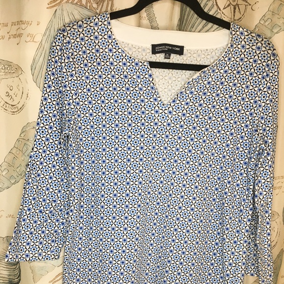 5 for $50!!! Jones New York long-sleeved shirt, size Medium. - Picture 1 of 3